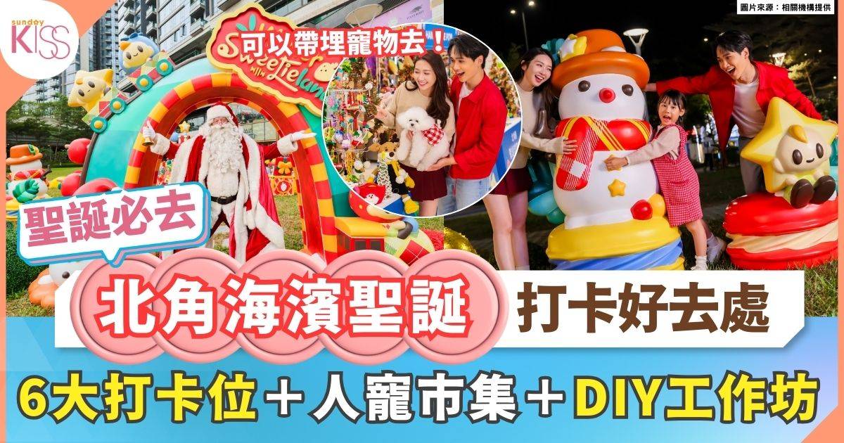 北角海濱聖誕好去處 | 6大打卡位＋人寵市集＋DIY工作坊 與毛孩共度甜蜜聖誕