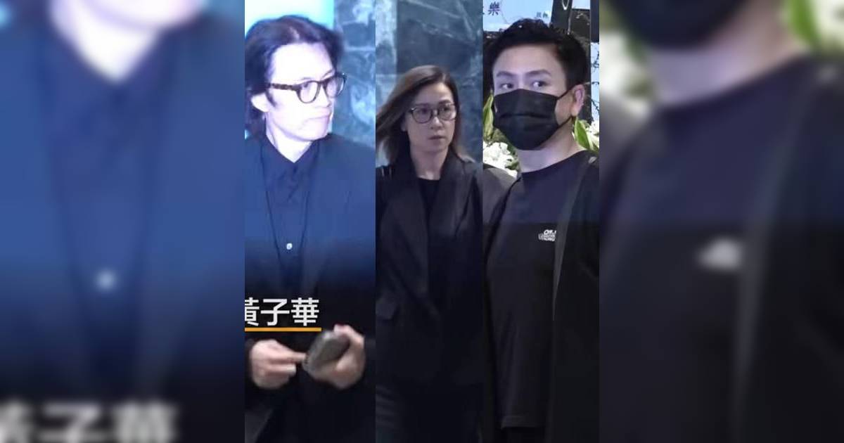 許紹雄設靈｜佘詩曼黃宗澤等人送別 苗僑偉痛心揭許紹雄生前病情 Benz車送花牌