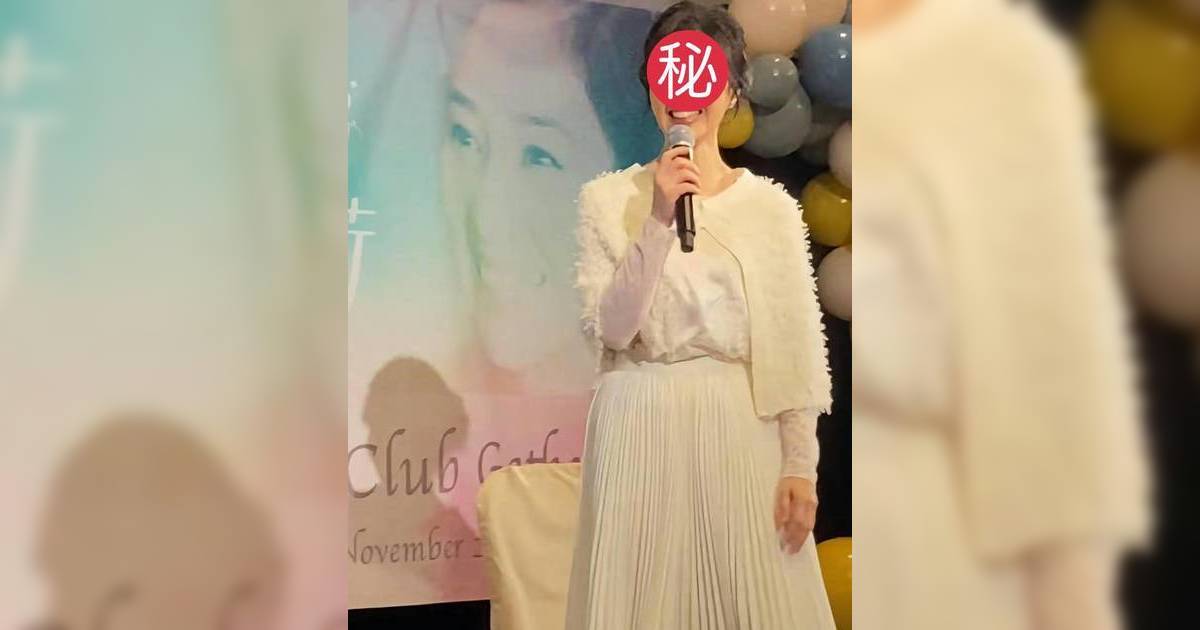 61歲關詠荷信守20年之約激罕現身 一身白衣仙氣十足 網民：你話佢30我都信