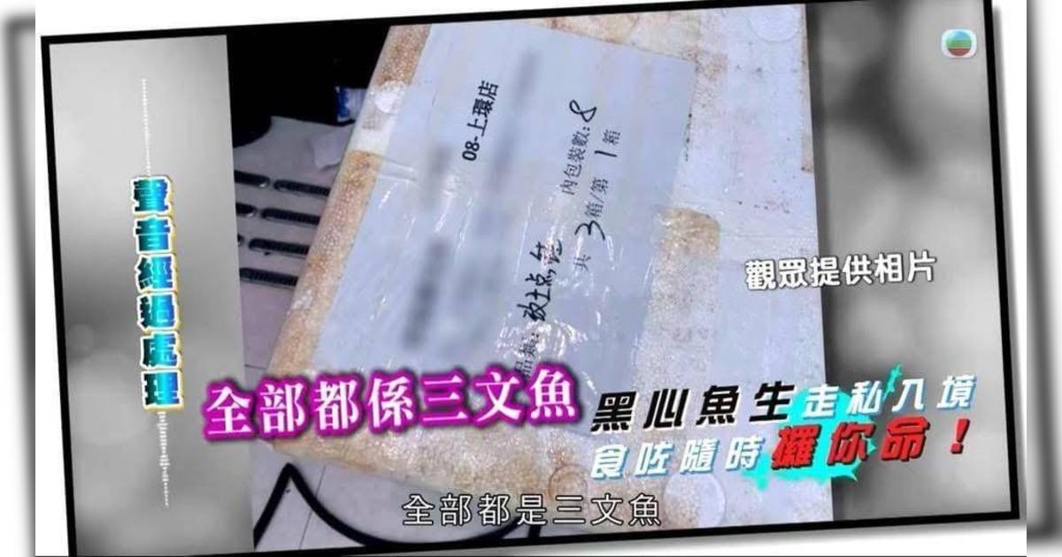 《東張西望》揭走私魚生攻陷連鎖壽司店 直擊水貨兵交易 壽司郎作4點反擊！