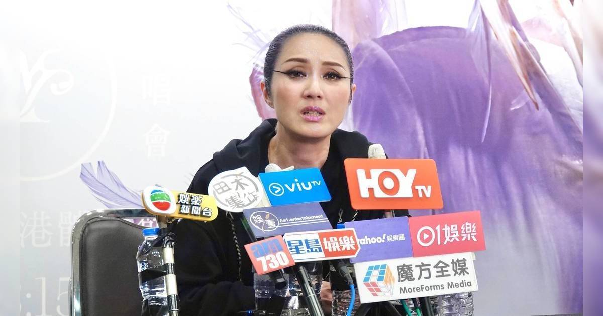 楊千嬅紅館尾場騷後感觸良多 揭有團隊成員住宏福苑 回應特技演員半空被困