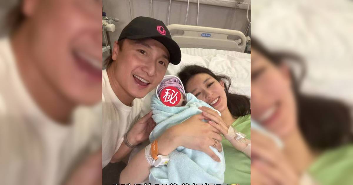 45歲方力申宣布囡囡提早出世 一家三口全家福曝光 太太葉萱生仔計劃大轉彎