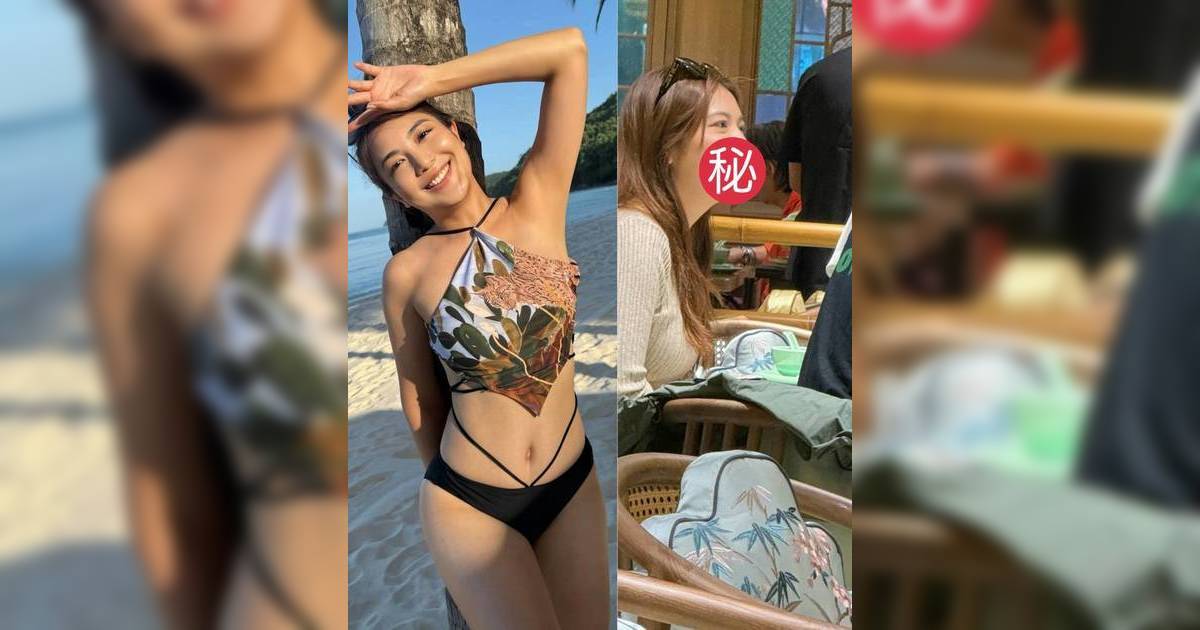 35歲單文柔素顏偶遇照曝光 與陳展鵬撐檯腳一細節獲網民激讚