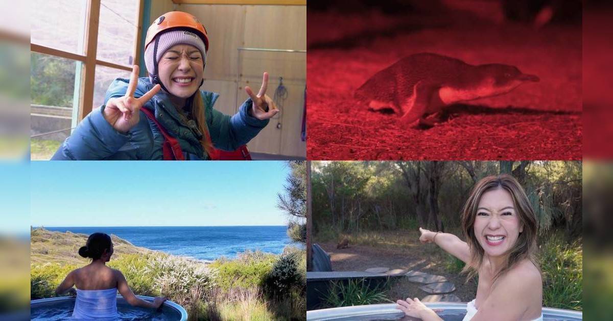 塔斯曼尼亞潮什麼｜梁芷珮歎$4,000豪華房浸冰火湖！直呼：係咪世界最靚桑拿？