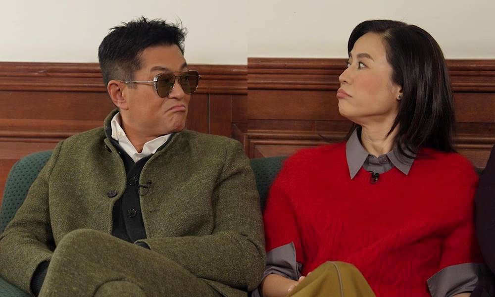 一周星星｜古天樂宣萱重溫經典NG片 1個動作盡顯天花板默契