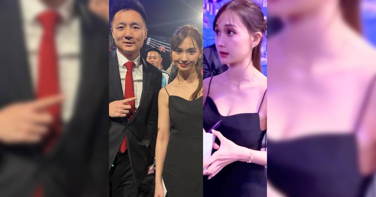 培生擂台｜靚女Santis首做拳賽司儀獲讚 高顏值惹關注 發長文揭緊張真相！