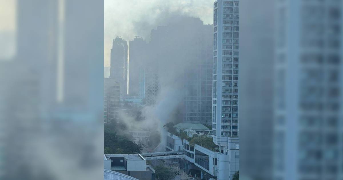 馬鞍山超市突起火濃煙攻出商場直衝半空 50人緊急疏散 初步起火原因有結果