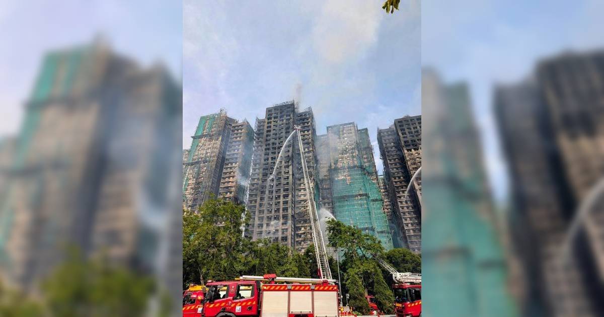 宏福苑大火｜新抱見坐輪椅老爺遺照 哭讚他留聰明方法助認屍：悲傷中的一點笑