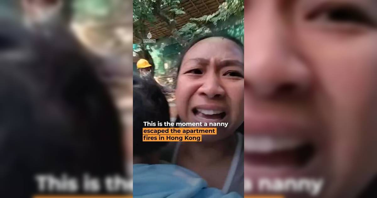 宏福苑火災｜菲傭單手抱僱主B狂奔23層樓逃命 邊直播通知鄰居 1點獲讚有危機意識