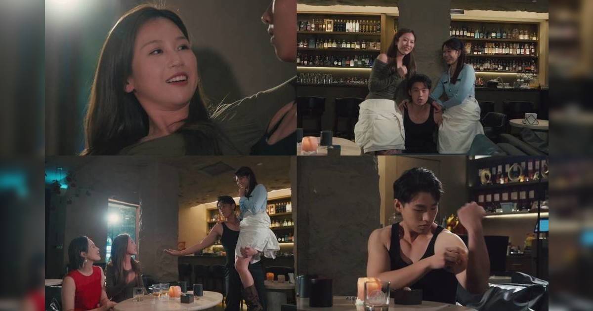 尋歡作樂姐姐｜何沛珈遭爆肌男公主抱拋高！緊張到全身通紅畫面震撼？