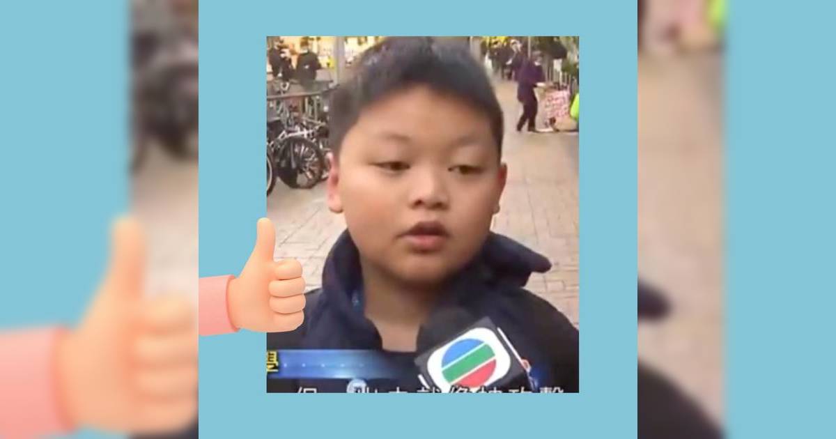 小學生寒冬起床返學 受訪幽默比喻爆金句獲讚「太中Point」就讀學校曝光