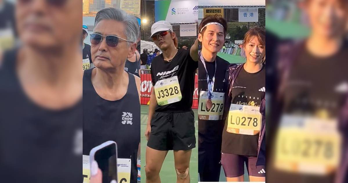 渣馬2026｜70歲周潤發組「幾百歲」跑團 韓星朴寶劍都有報名