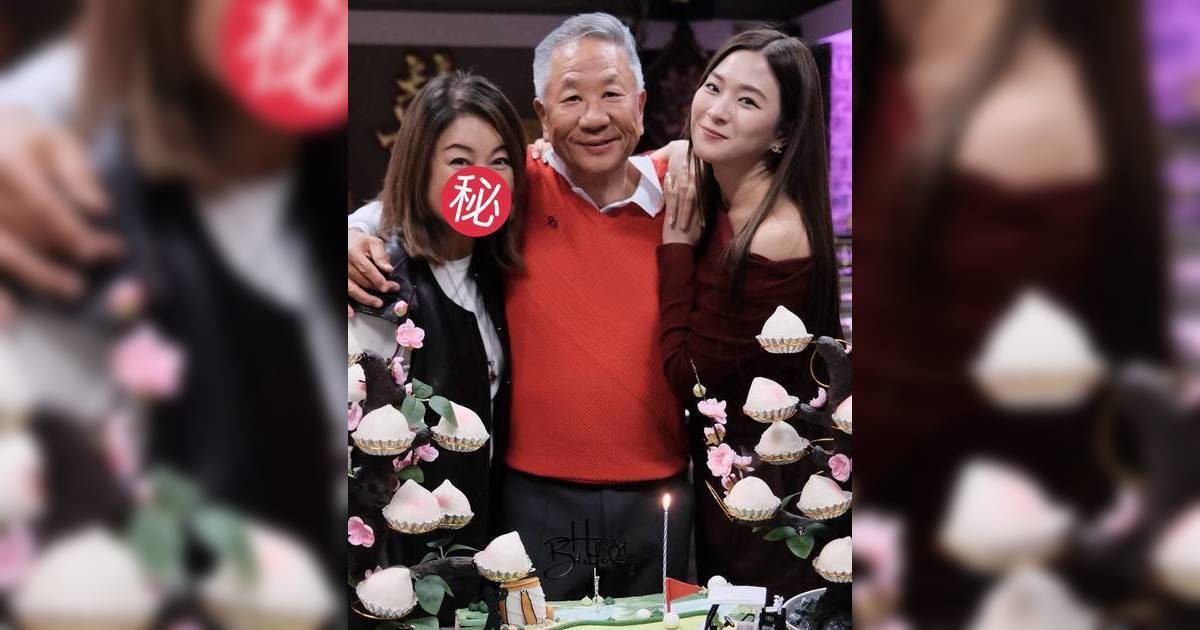 陳懿德為爸爸慶生揭「會長」身份 媽媽保養得宜撞樣岑麗香 家庭背景再引熱議