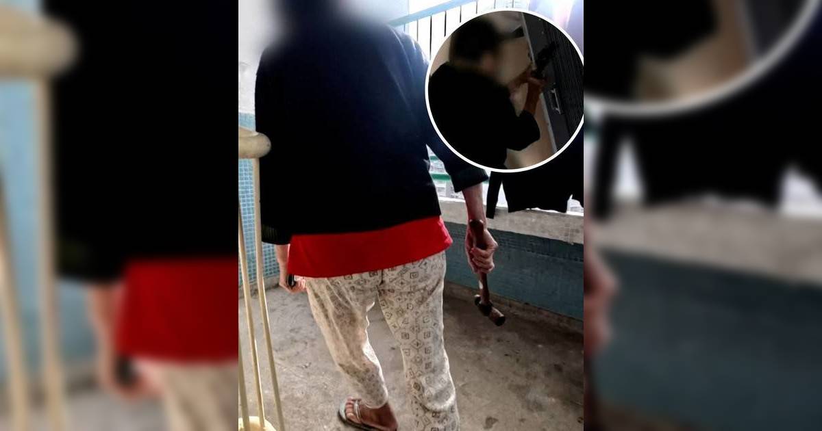 東張西望｜鄰居婆婆送飯被拒後情緒失控 持鐵鎚狂砍門 曾指控苦主是「雞」及X婆