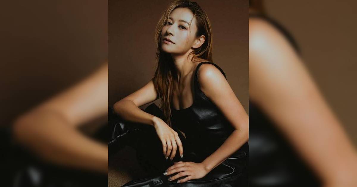 38歲江若琳突換低胸吊帶裝大曬事業線 人妻要「作反」老公竟無詐型