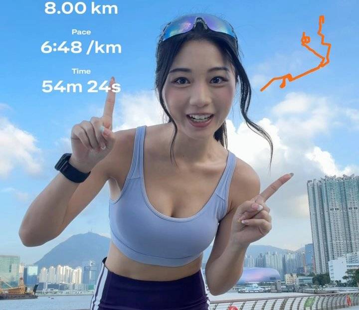 24歲KiKi笑容甜美身形Fit到漏 原來做過新興運動港隊成員