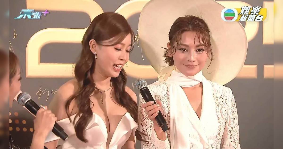 萬千星輝頒獎典禮2025｜紅地氈現場盛況直播   張曦雯豔光四射力戰王敏奕