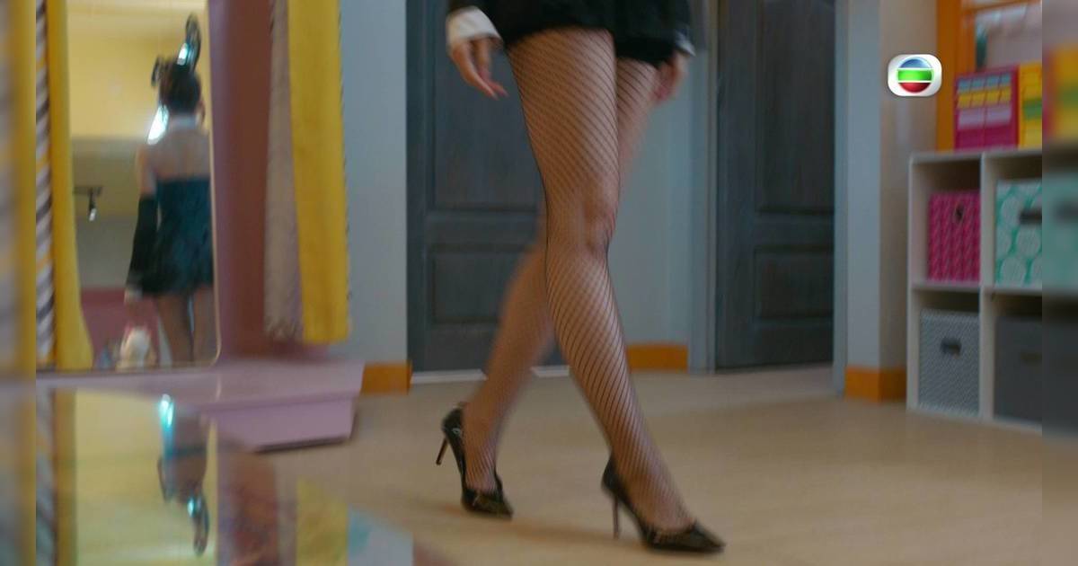 臥底嬌娃｜張曦雯激罕兔女郎造型曝光！魚網黑絲挑戰尺度 網民激讚：超越江美儀？