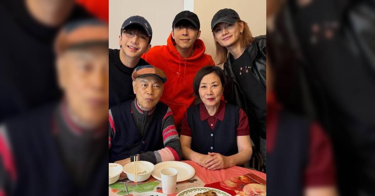 MIRROR三子拜年遇「汪阿tag」馬年進化版 汪明荃標註再揭熱話引網民爆笑