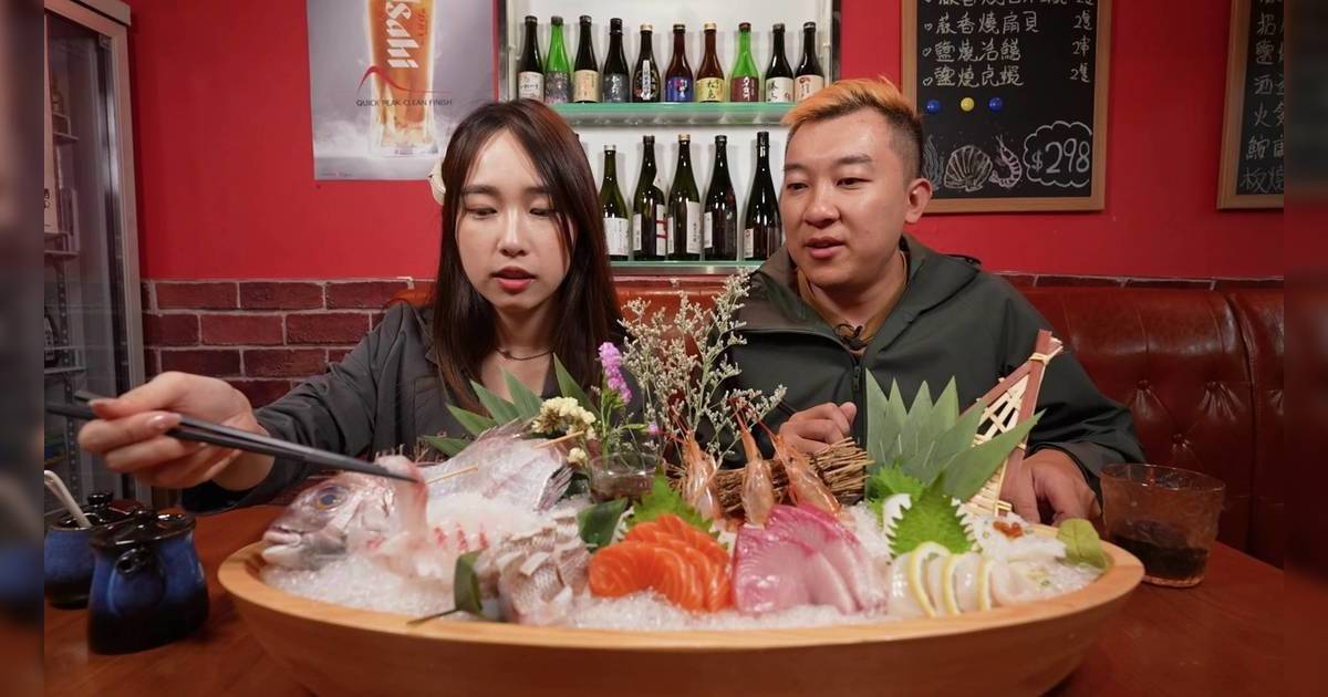 美食新聞報道｜的哥William帶路！林映暉夜訪元朗居酒屋 激讚一魚兩食鹽焗烏頭！