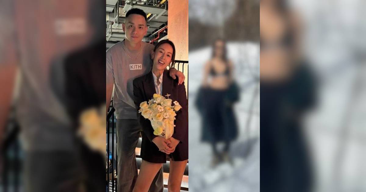 梁靖琪雪地解放性感內衣照派福利 43歲辣媽身材逆天獲佘詩曼讚「Hot」