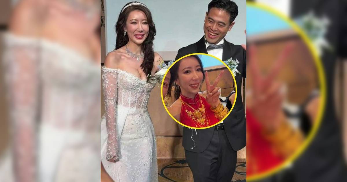 咪神陳婉衡嫁豪門？金器行頭驚人 低胸性感婚紗出嫁 婚宴片段流出