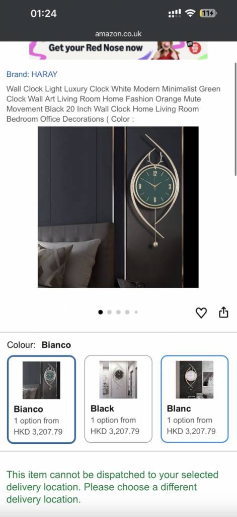 foxchan 眾籌 有網民翻查陳Sir夫婦家中的鐘後表示「掛牆鐘都三千幾蚊,你地同呀陳sir擔心醫藥費?」,另有網民感嘆「(佢)屋企個鐘都夠我食成個月lunch」。(圖片來源:threads)