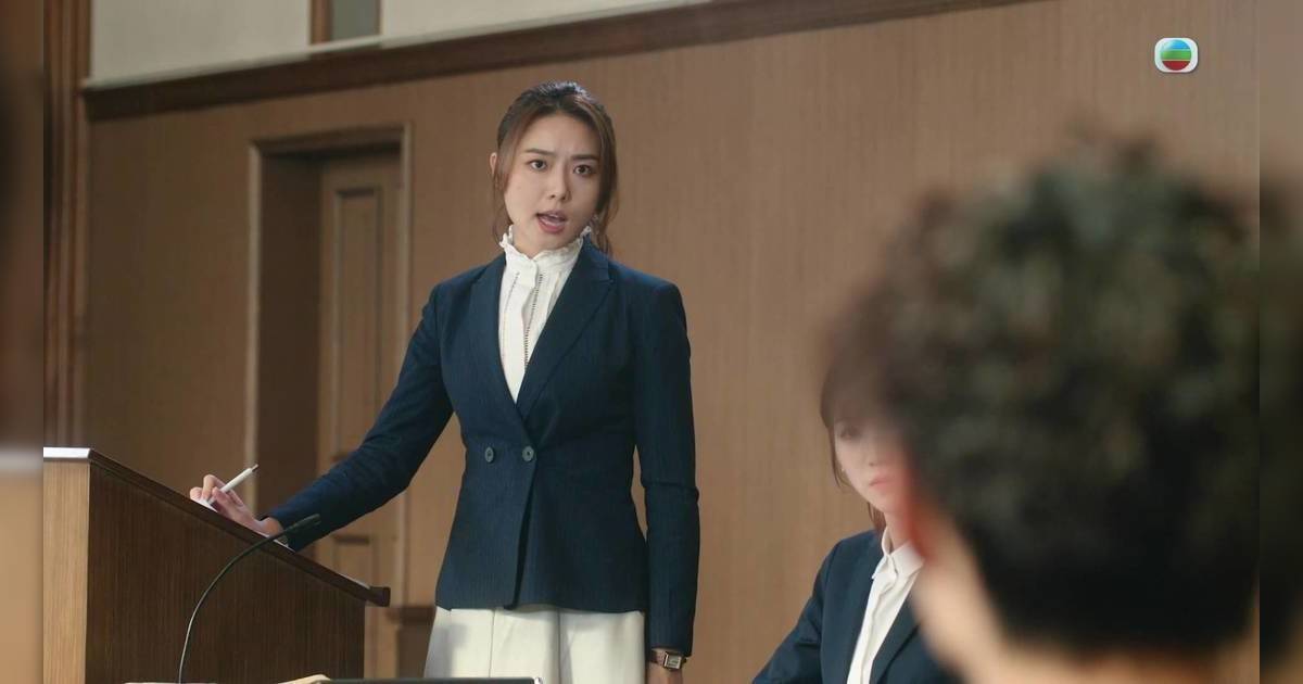 正義女神｜法律系戴祖儀演檢控官！自爆發燒上陣狂流鼻涕勁尷尬