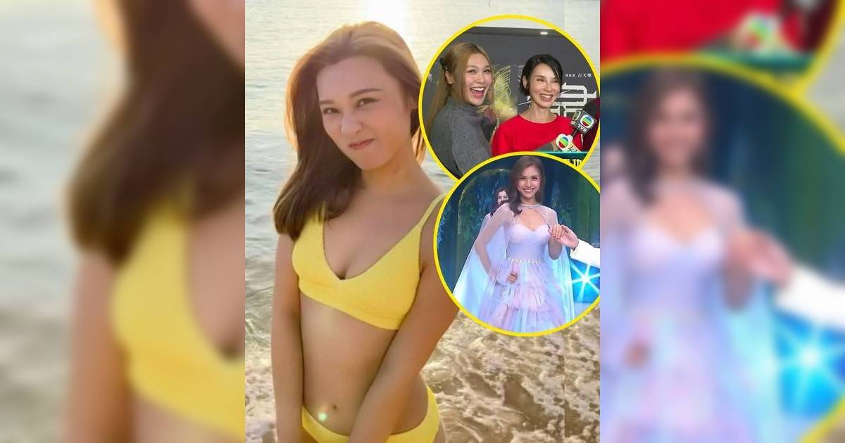 「東張女神」麥詩晴黃色比堅尼大晒Fit爆身材 港姐出身曾自爆被開50萬飯局兼上房價