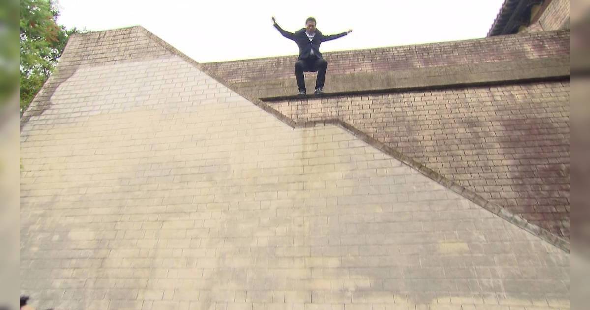 愛·回家｜64歲歐瑞偉親身吊威也！前空翻跳城牆嚇窒網民：寶刀未老