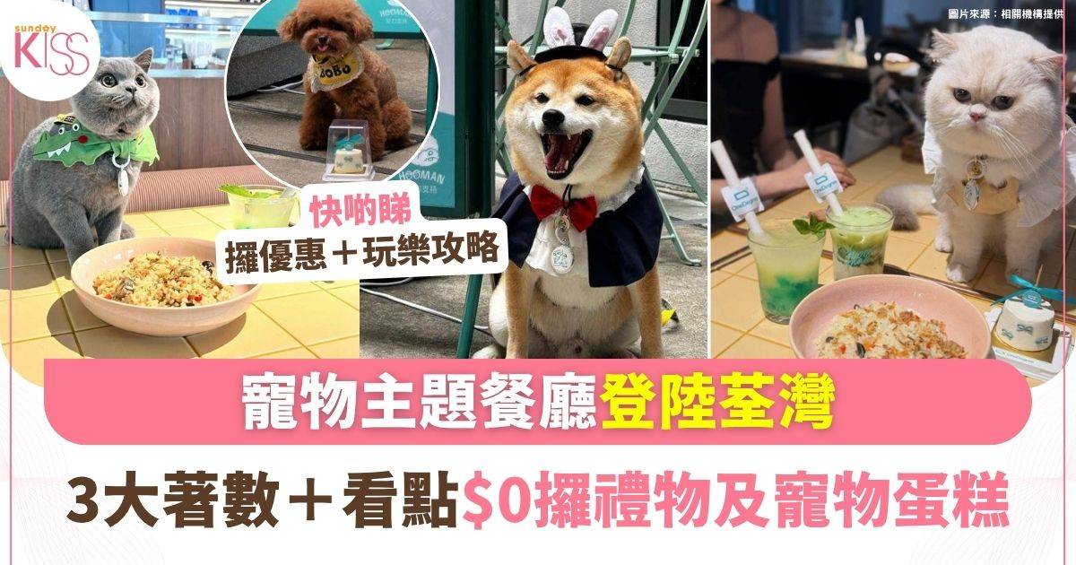 寵物主題餐廳登陸荃灣 人寵共享健康輕食＋免費禮品＋寵物蛋糕換領攻略