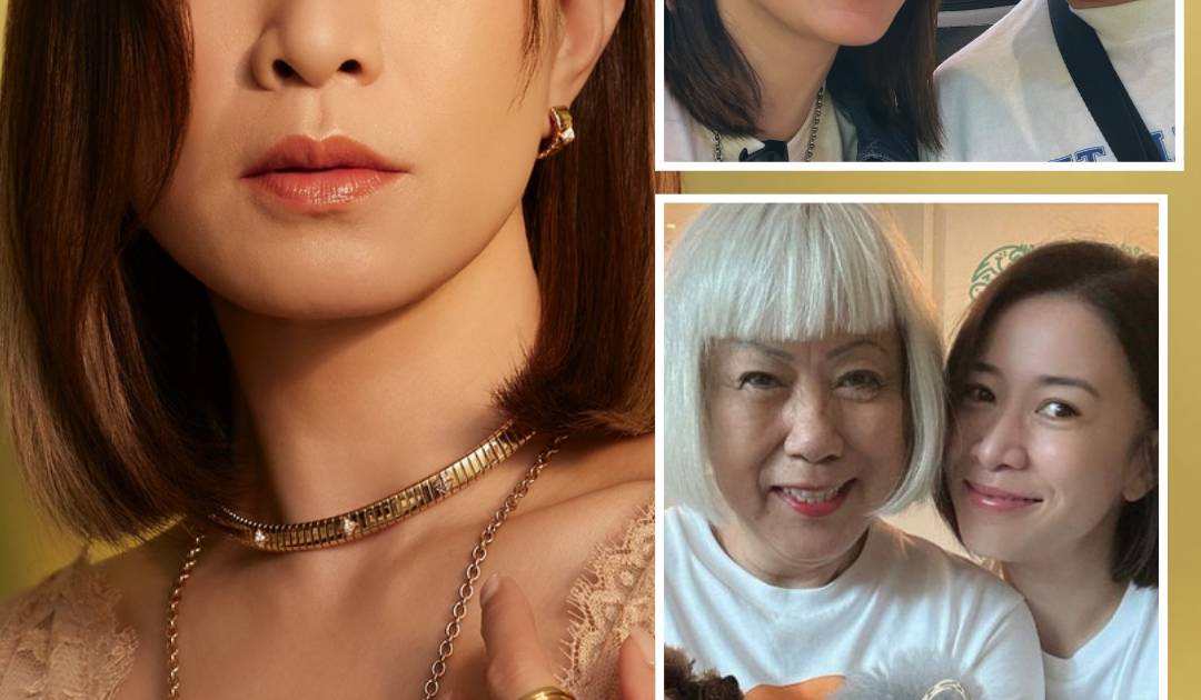 佘詩曼5歲喪父遺憾無瞻仰遺容 母親多年後道出殘酷真相 弟弟為遺腹子罕有曝光
