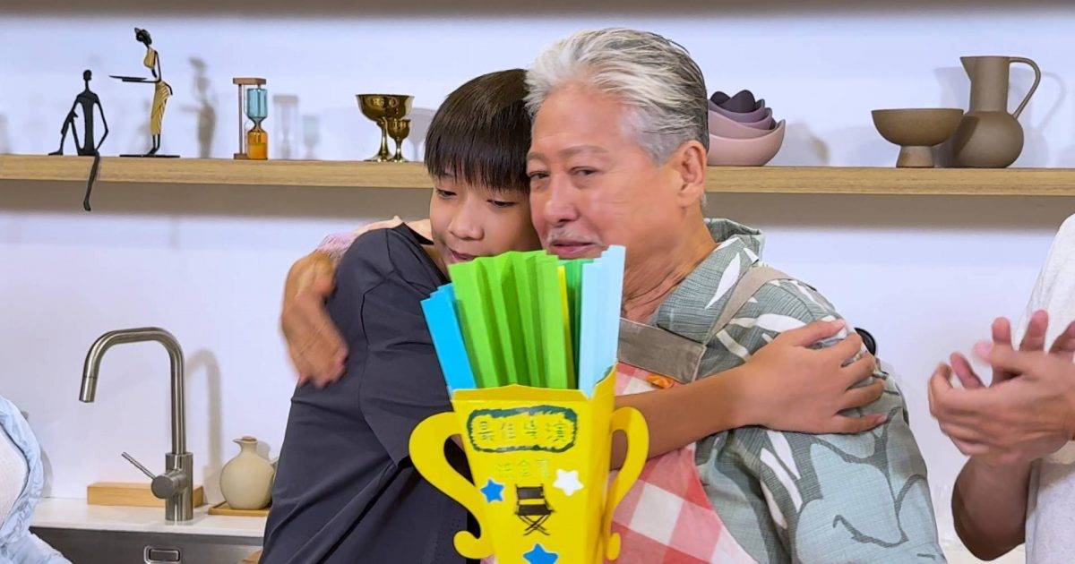 洪金寶孫仔TJ驚爆爺爺偷食炸雞！大哥大當場冇符：篤我背脊