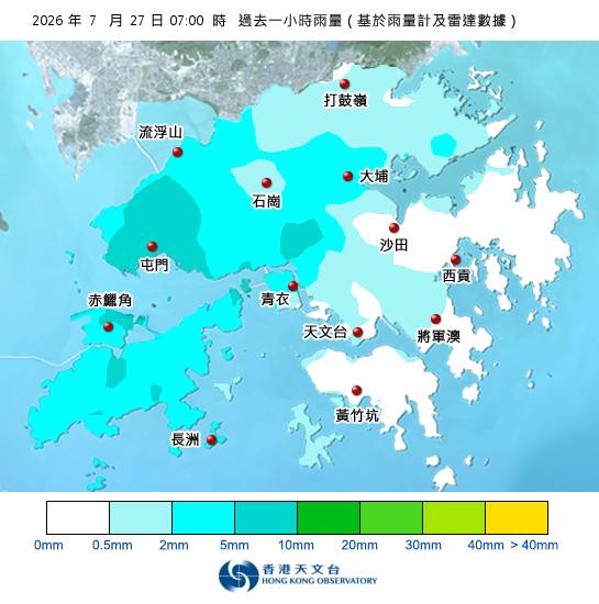 暴雨警告