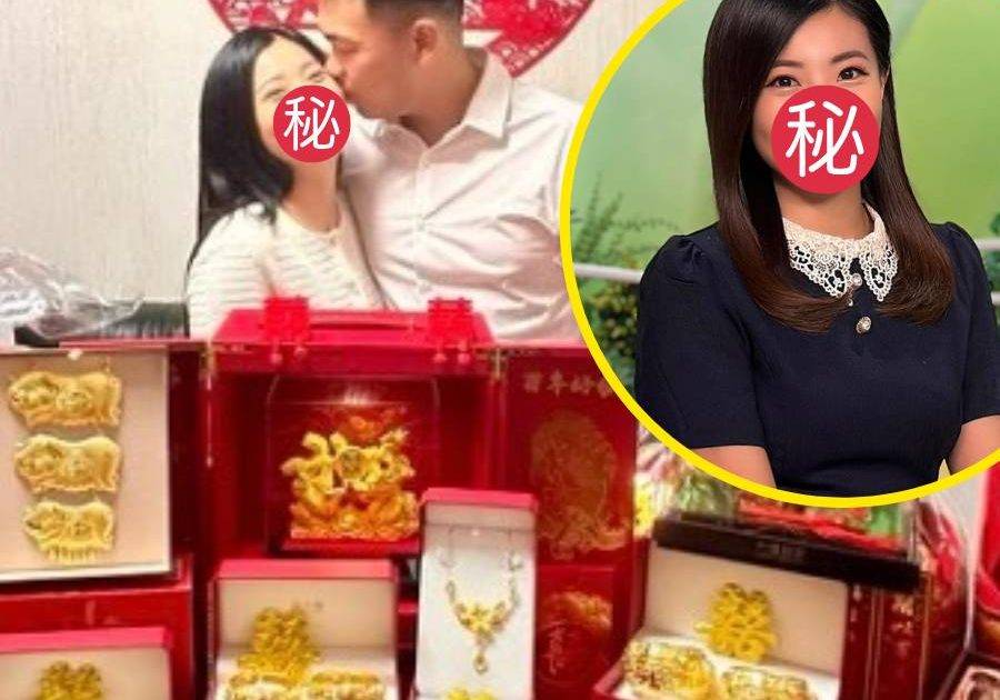 31歲前TVB新聞主播豪華過大禮 貴重金器塞滿屋與男友放閃 曾傳係高層姪女親揭身世之謎