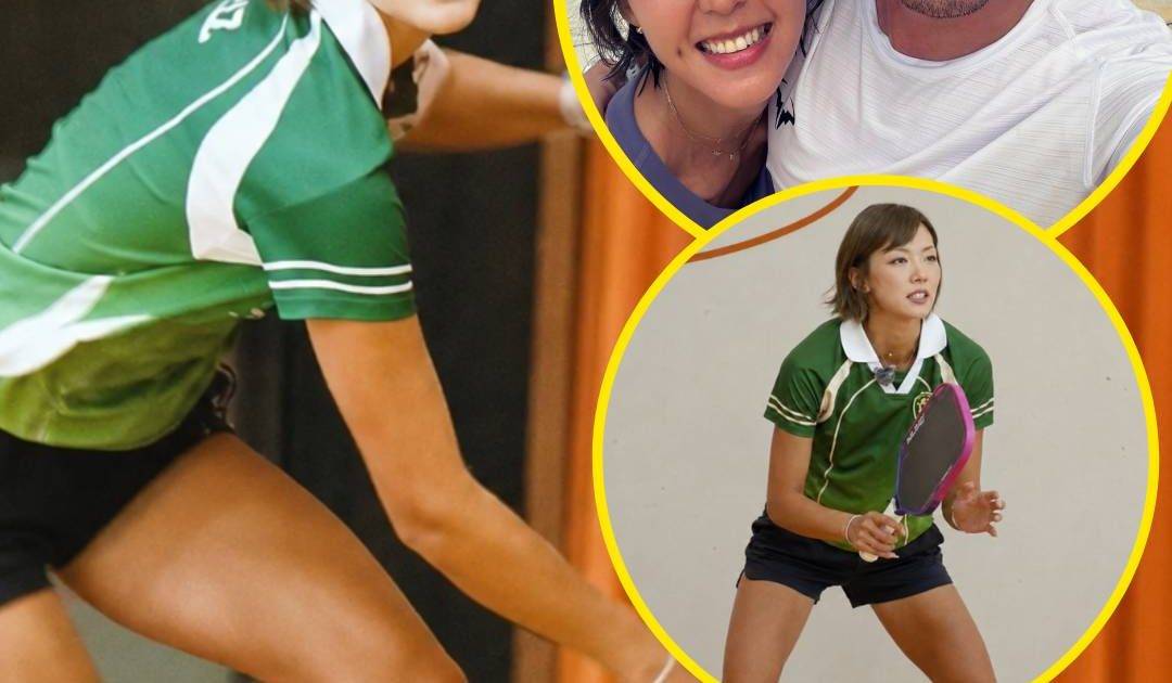 公司我要打Pickleball｜38歲梁諾妍短裙上陣大曬驚人體能 御夫理財有一套