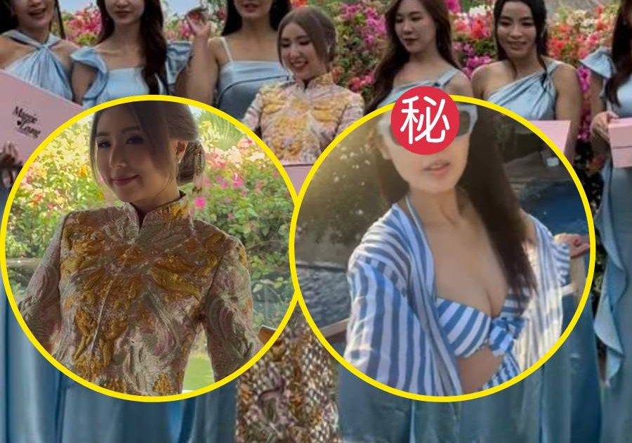38歲譚嘉儀峇里島出嫁 豪華姊妹團曝光 單身港姐冠軍戰鬥格現身 勁搶Fo惹嘩然
