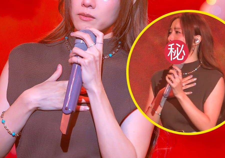 鄧麗欣新碟發布會兩度淚崩舞台！唱20年前舊作開口即情緒失控 千人合唱眼淚決堤